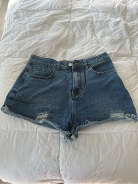 Cider jean shorts